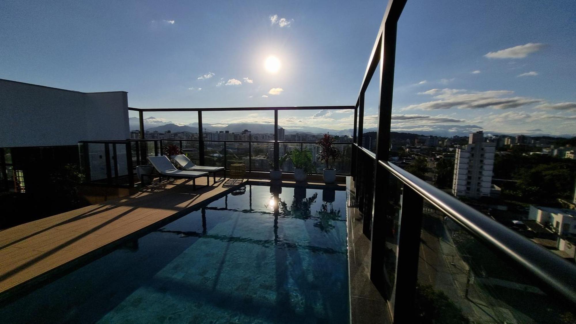 Apartamento Joinville Saguacu - Piscina Incrivel Exteriör bild